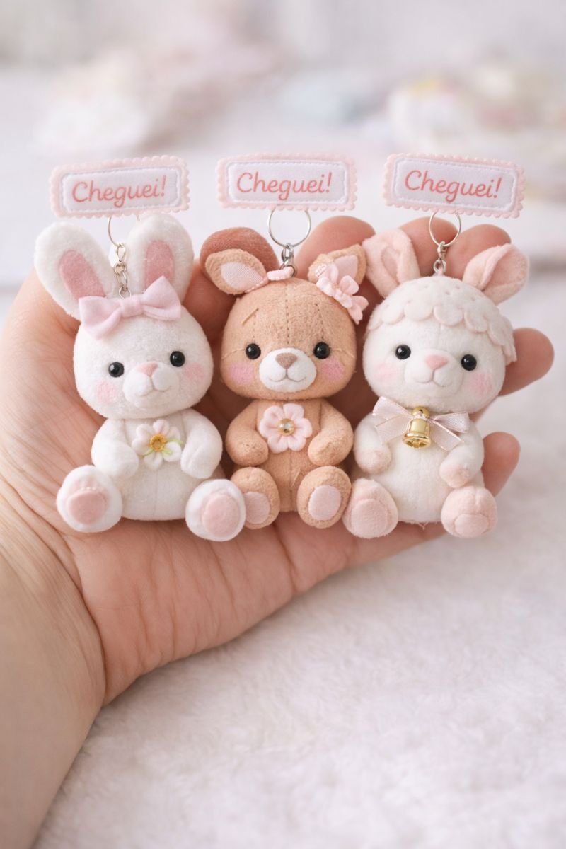 Lembrancinhas de maternidade em feltro