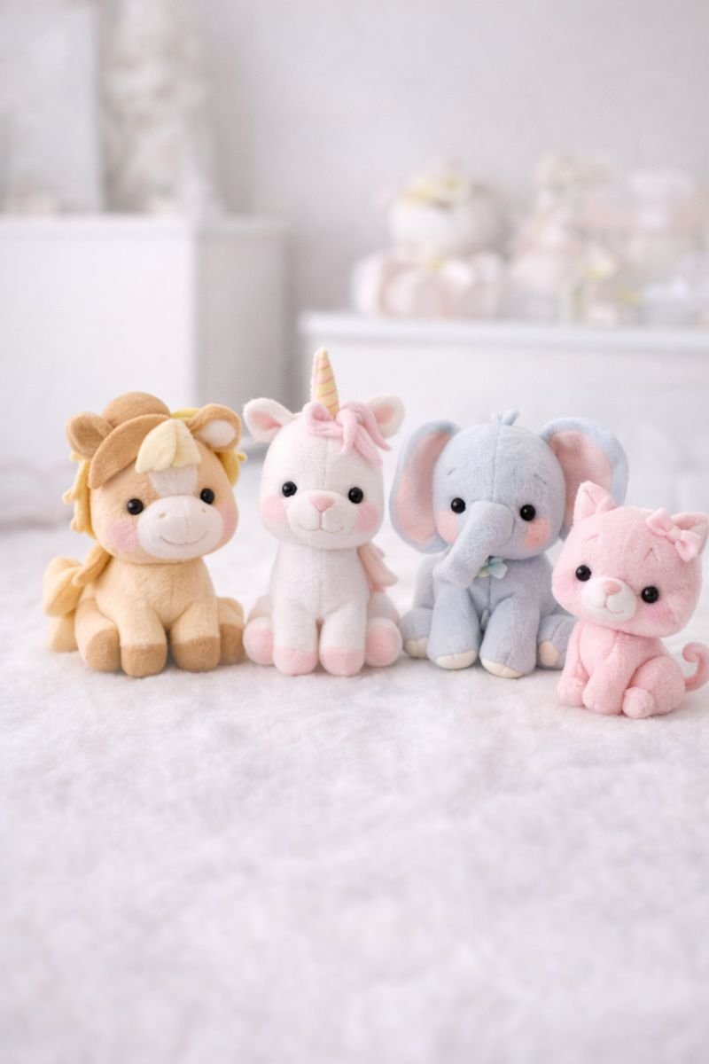 Bichinhos decorativos em feltro